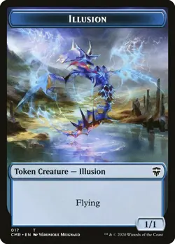 10 Illusion-Saproling Tokens (17/22) Commander Legends M/NM Free Shipping - Image 1
