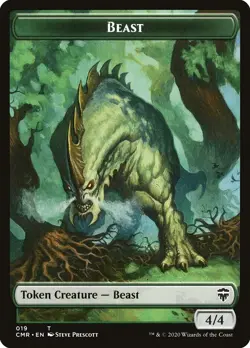 10 2-Sided Beast-Beast Tokens (18/19) Commander Legends M/NM Free Shipping - Image 2