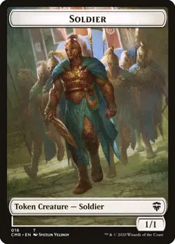 10 2-Sided Cat-Soldier Tokens (15/16) Commander Legends M/NM Free Shipping - Image 2