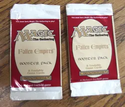 MTG Magic the Gathering Fallen Empires Booster Packs - Image 1