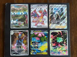 Pokemon TCG Lot of 6 Cards Bulbasaur Venusaur Ceruledge Charizard Swablu & Cyn A - Image 1