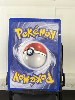 Italian Machamp 8/102 1st Edition Base Set Pokemon Holo Foil NM - Image 2