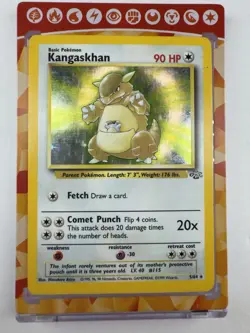 Kangaskhan 5/64 Jungle Base Set Holo Rare Pokemon TCG - Image 2
