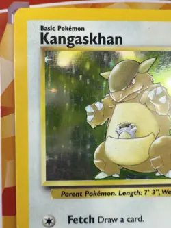 Kangaskhan 5/64 Jungle Base Set Holo Rare Pokemon TCG - Image 4
