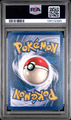 1999 POKEMON JUNGLE PROMO FRUIT ROLL PROMO #56 MEOWTH-GOLD BORDER PSA 7 - Image 2