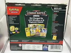 2023 Pokemon League Battle Deck Includes: Miraidon ex - Box Top Partially Torn - Image 3
