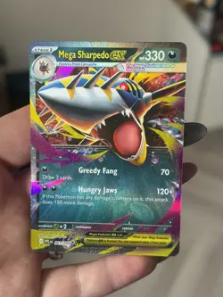 Pokemon TCG - Mega Sharpedo EX 061/094 - Phantasmal Flames NM/M - Image 1