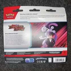Pokemon Destined Rivals 3 Booster Pack Blister Kangaskhan Pokemon - NEW SEALED - Image 2