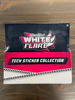 Pokemon WHITE FLARE (RSV10.5) Tech Sticker Collection Sealed Display Case 12ct - Image 3