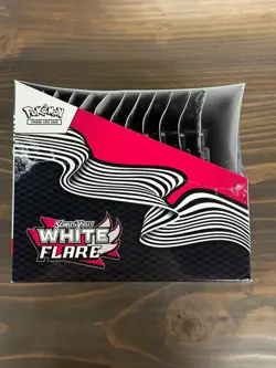 Pokemon WHITE FLARE (RSV10.5) Tech Sticker Collection Sealed Display Case 12ct - Image 4