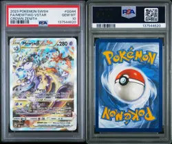 Mewtwo VStar PSA 10 2023 Pokemon Sword Shield Crown Zenith Galarian Gallery GG44 - Image 3