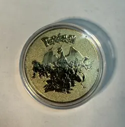 Rare High-Quality Gold Collectible Pokemon Coins! Collect All 8 Pieces!! - Image 4
