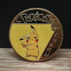 High Quality Gold Collectible Pikachu Pokemon Coins! 5pcs to collect! - Image 5
