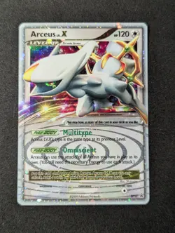 Pokemon TCG Arceus LV.X Holo Rare Black Star Promo DP53 LP+ - Image 1