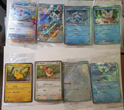 Pokemon 2025 Holiday Calendar Stamped Promos Sealed (Complete Set Of 8) - Image 1