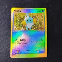 Pokemon TCG Mudkip 59/109 Ruby and Sapphire Reverse Holo MP/LP - Image 1
