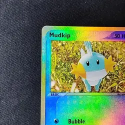 Pokemon TCG Mudkip 59/109 Ruby and Sapphire Reverse Holo MP/LP - Image 2