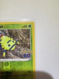 Spinarak (Peelable Ditto) UNPEELED 006/078 Pokemon GO Reverse Holo NM - Image 3