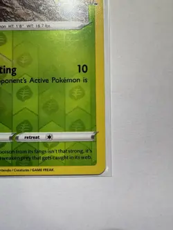 Spinarak (Peelable Ditto) UNPEELED 006/078 Pokemon GO Reverse Holo NM - Image 5
