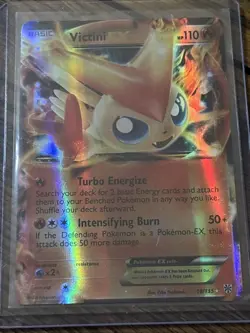 Pokemon Black & White Plasma 2012 Storm Victini EX - VLP/LP #18/135 - Image 1