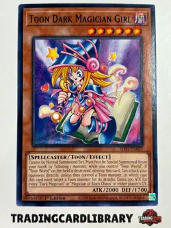 Yugioh - Toon Dark Magician Girl - LDS1-EN057 - 1st Ed Mint - Image 1