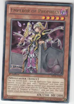 YU-GI-OH Emperor of Prophecy Rare english ABYR-EN024 Der Kaiser der Prophezeiung - Image 1