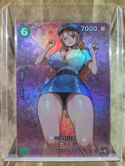 NAMI Waifu Goddess Card CUSTOM MADE Police Woman - Image 1