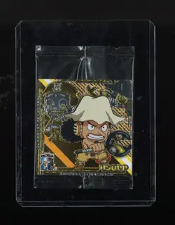 2024 One Piece Niformesion Great Pirate Wafer Sticker Log 9 #SW9-30 Usopp 25th! - Image 1