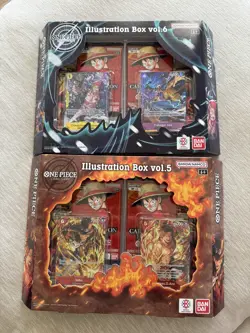 One Piece 13 OP-13 Illustration Box Vol.5 and Vol.6 IN HAND SHIPS WITHIN 24 HRS - Image 1