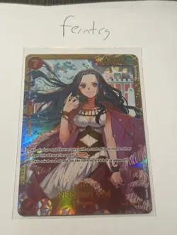One Piece Nefeltari Vivi Secret Rare NM Kingdoms of Intrigue Ships Same Day - Image 1