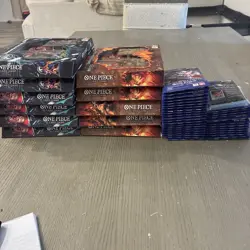 One Piece Illustration Box Vol 5 & 6 - Vol 5(5)Vol 6(6) Lot Of 11 and 35 packs - Image 1
