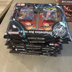 One Piece Illustration Box Vol 5 & 6 - Vol 5(5)Vol 6(6) Lot Of 11 and 35 packs - Image 3