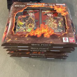 One Piece Illustration Box Vol 5 & 6 - Vol 5(5)Vol 6(6) Lot Of 11 and 35 packs - Image 4