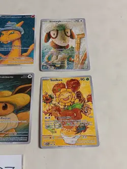 6 Pokemon x Van Gogh Black Star Promo ACG Art Card - read description - Image 4