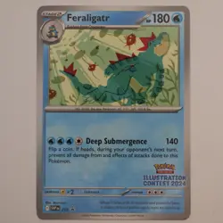 Feraligatr - (Illustration Contest 2024) Promo SV: Scarlet & Violet Promo Card - Image 1