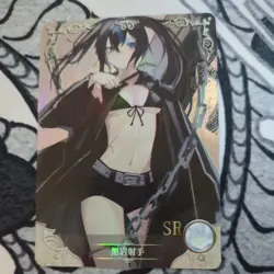 Black Rock Shooter Anime Goddess Story Doujin Waifu Trading Card SR - Image 1