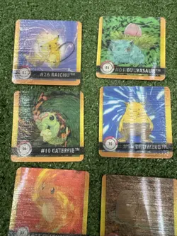 Pokemon Artbox - 1999 FLIPZ 3D Card Premier Edition Lot Of 18 flipz - Image 2