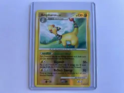 Ampharos 1/127 Platinum Reverse Holo Rare Pokemon Card Atsuko Nishida - Image 1