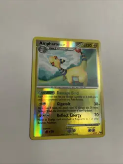Ampharos 1/127 Platinum Reverse Holo Rare Pokemon Card Atsuko Nishida - Image 3