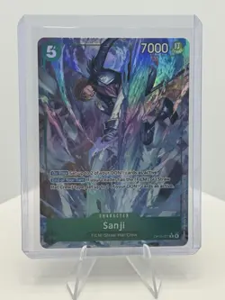 One Piece CCG OP-13 Carrying On His Will - Sanji Alt Art Card Op13-027 ENGLISH - Image 1