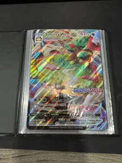 Pokemon Sword And Shield Jumbo Card Lot of 8 with Binder - Image 5