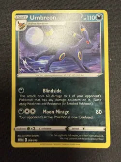 Umbreon - McDonalds 2024 - Non Holo M24 Exclusive 009/015 Promo Pokemon Card NM - Image 1