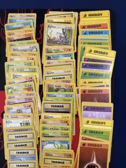 Vintage Wizards of the Coast (WotC) Pokemon card Bulk Lot base set & more - Image 5