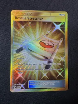 Pokemon Card Rescue Stretcher Gold #165/147 SM Burning Shadows - Near Mint - Image 2