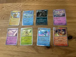 Pokemon TCG Prismatic Evolutions Costco Mini Tin Cosmos Promo Cards Set Of 8 - Image 1