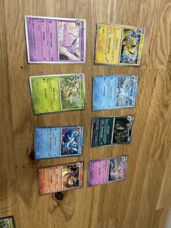 Pokemon TCG Prismatic Evolutions Costco Mini Tin Cosmos Promo Cards Set Of 8 - Image 2