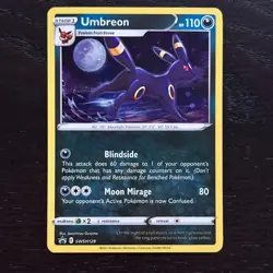 Umbreon SWSH129 Pokemon Sword & Shield Black Star Promo Holo Card LP - Image 1
