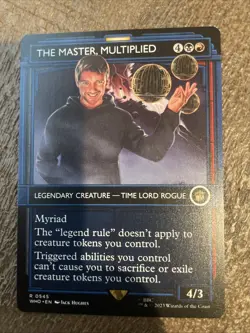 The Master, Multiplied Showcase Universes Beyond: Doctor Who NM Free Shipping - Image 1