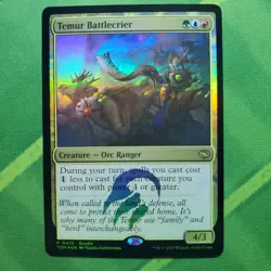 Temur Battlecrier FOIL Promo MTG NM - Image 1