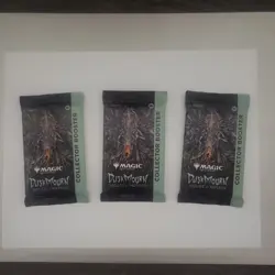 Magic: The Gathering - Duskmourn: House Of Horror - Collector Booster 3 Pack Lot - Image 1
